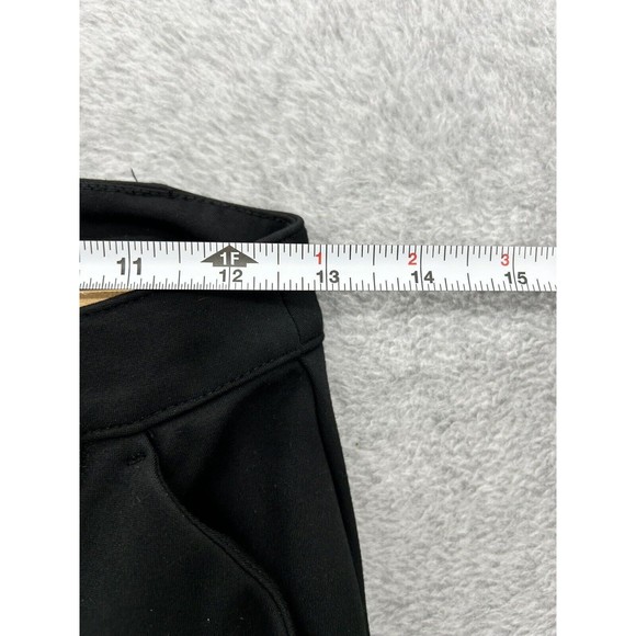 Unbranded Women's Pants Wide Leg Solid Black Paneled Size Large Slash Pocket - Picture 8 of 8